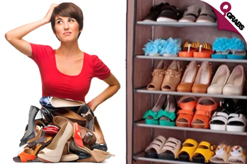 For QR149, Get a Shoe Rack with Dust Cover! (QR220 Value)